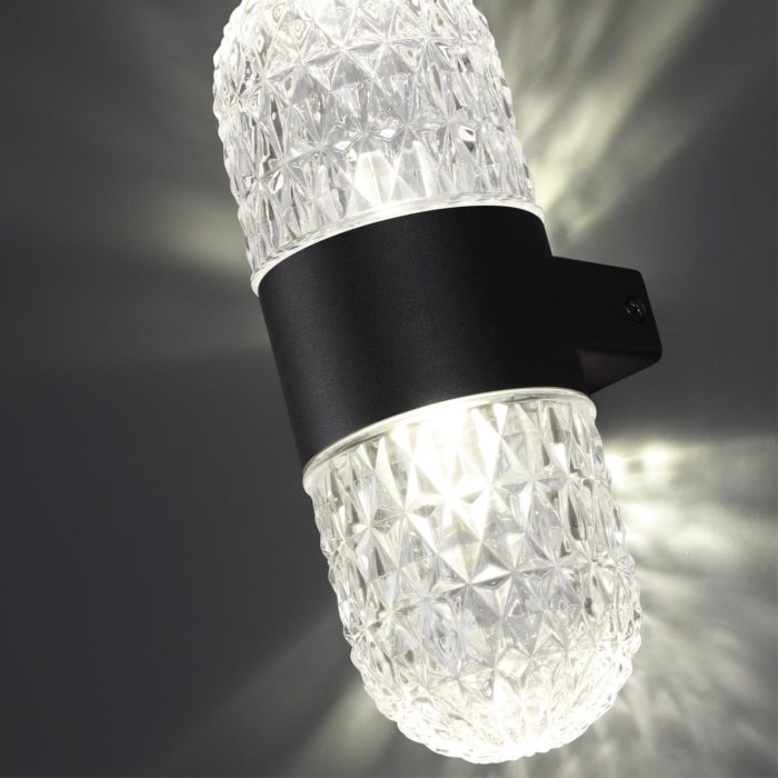 Бра NOVOTECH ESTIMA, черный, LED, LED 14W, 4000K
