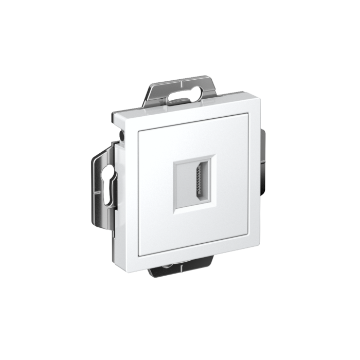 AtlasDesign розетка HDMI, механизм, белый
