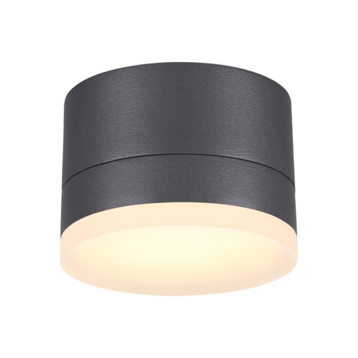 Потолочный светильник NOVOTECH KAIMAS, серый, черный, LED, LED 12W, 3000K