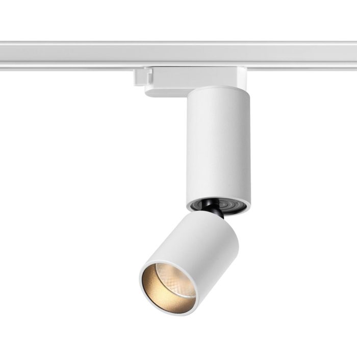 Трековый светильник NOVOTECH TUBO, белый, LED, LED 5W, 3000K