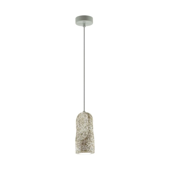 Подвесной светильник ODEON LIGHT PIETRA, серый, LED, LED 5W, 3000K