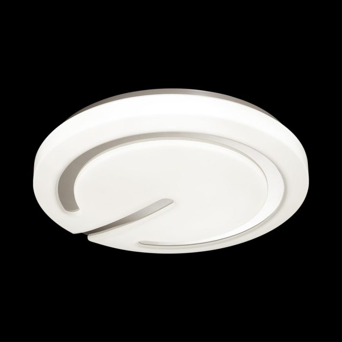Настенно-потолочный светильник SONEX BUTTON, белый/хром, LED, LED 30W, 4000K