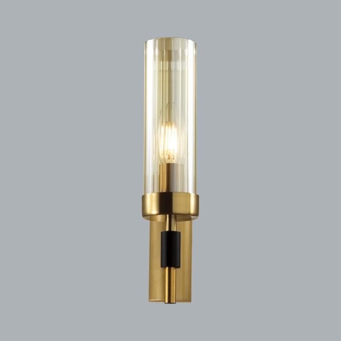 Бра LUMION SHARON, чёрный, латунь/латунь, E14, 40W