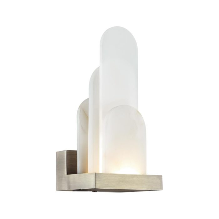 Бра ODEON LIGHT EXCLUSIVE FOROS, бронзовый "брашинг"/смола под алебастр, LED, LED 12W, 3000K