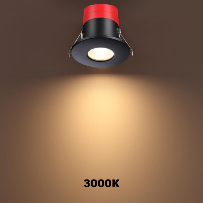 Встраиваемый светильник NOVOTECH REGEN, черный, LED, LED 8W, 3000K
