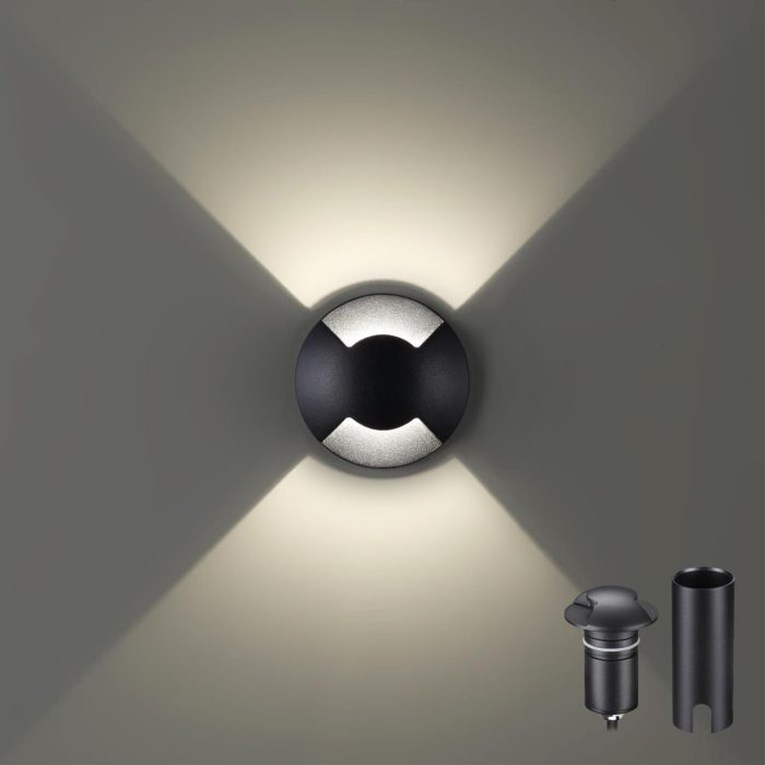 Ландшафтный светильник ODEON LIGHT WALD, черный, LED, LED 3W, 4000K
