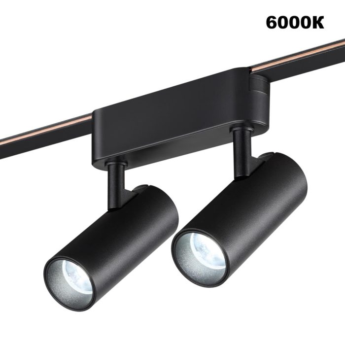 Трековый светильник NOVOTECH EASY, черный, LED, LED 24W, 3000K