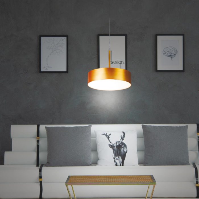 Встраиваемый светильник NOVOTECH PROMETA, матовое золото/золотой, LED, LED 30W, 4000K