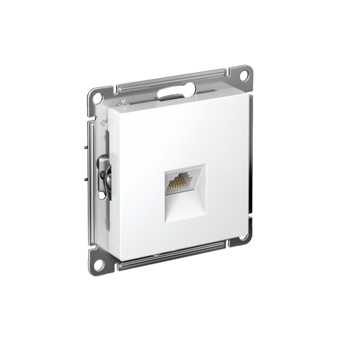 AtlasDesign розетка компьютерная RJ45 кат. 5e, механизм, лотос