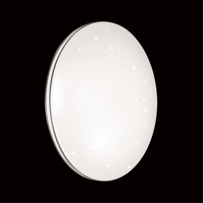 Настенно-потолочный светильник SONEX LEKA, белый/хром, LED, LED 48W, 3000K