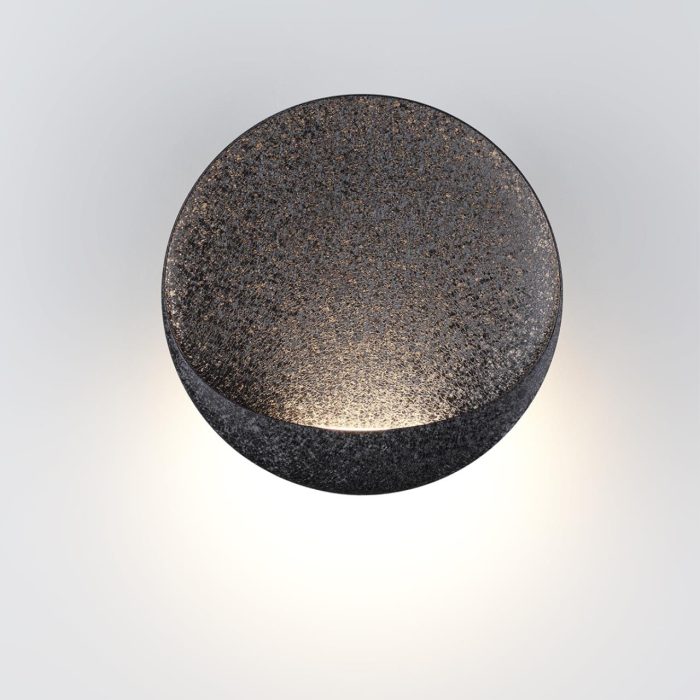 Бра ODEON LIGHT VELA, черный, LED, LED 7W, 3000K