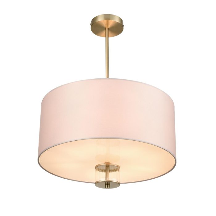Потолочный светильник LUMION DAMONA, латунь титаниум, бежевый/латунь, E14, 200W