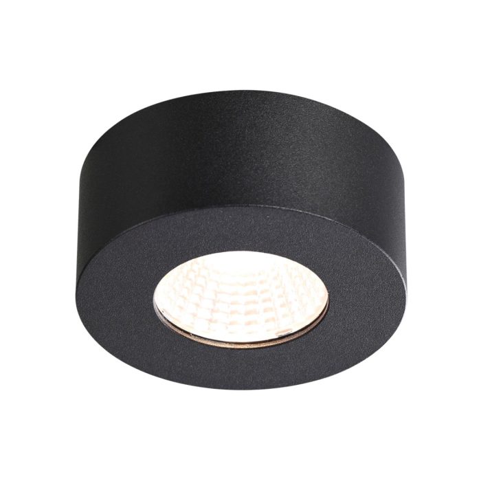 Потолочный светильник ODEON LIGHT BENE, черный, LED, LED 7W, 3000K