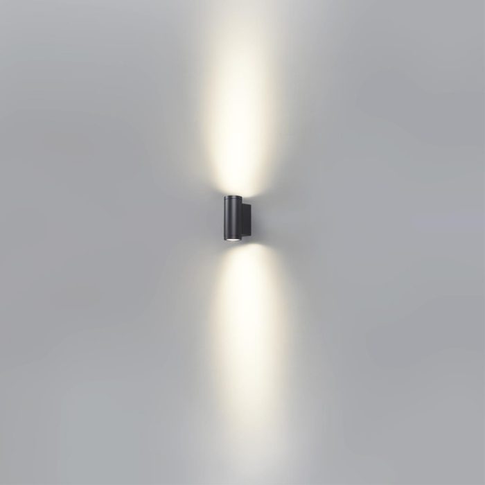 Бра ODEON LIGHT LONG, черный, LED, LED 16W, 3000K