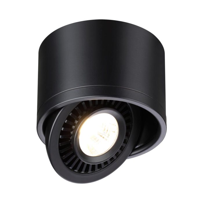 Светильник накладной NOVOTECH GESSO, черный, LED, LED 9W, 4000K