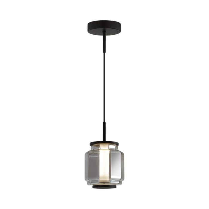 Бра ODEON LIGHT EXCLUSIVE JAM, черный/дымчатый, LED, LED 5W, 3000K
