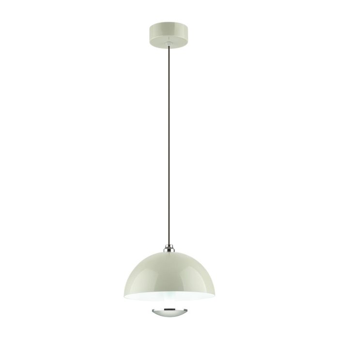 Подвесной светильник LUMION GLOBE, белый/белый, хром, LED, LED 6W, 3000K