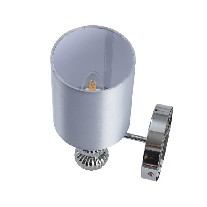 Бра LUMION ILMIRA, хром, серый/хром, E14, 40W