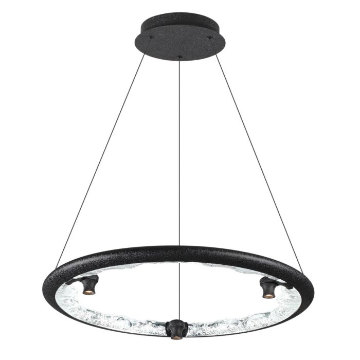 Подвесной светильник ODEON LIGHT CAYON, черный, LED, LED 44W, 3000K