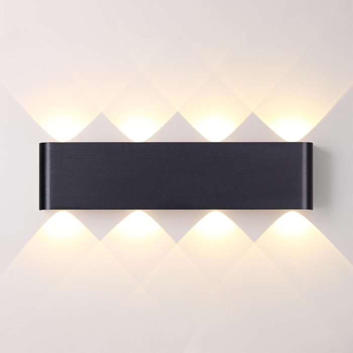 Бра ODEON LIGHT MAGNUM, черный, LED, LED 8W, 3000K