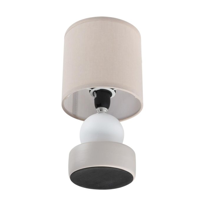 Настольная лампа LUMION LALANA, светло-серый/серый, E14, 40W