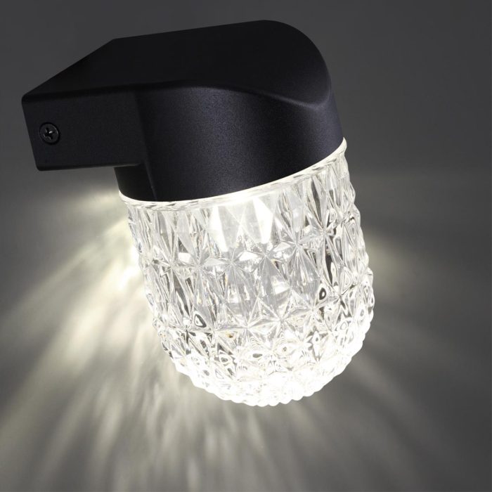 Бра NOVOTECH ESTIMA, черный, LED, LED 7W, 4000K
