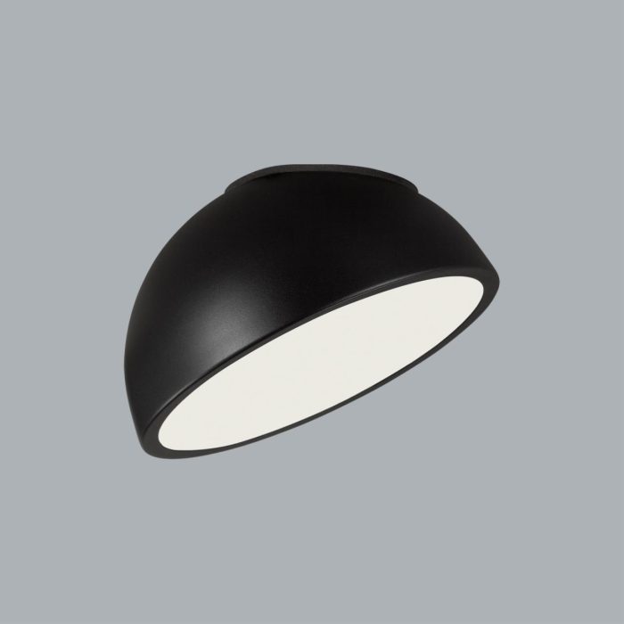 Потолочный светильник SONEX PLUTO BLACK, белый, черный/черный, LED, LED 11W, 4000K