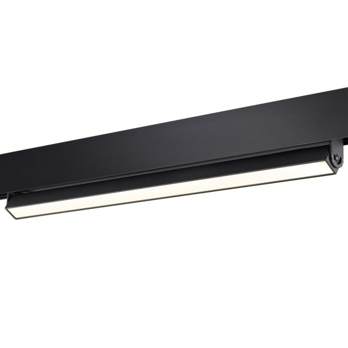Трековый светильник NOVOTECH FLUM, черный, LED, LED 24W, 4000K