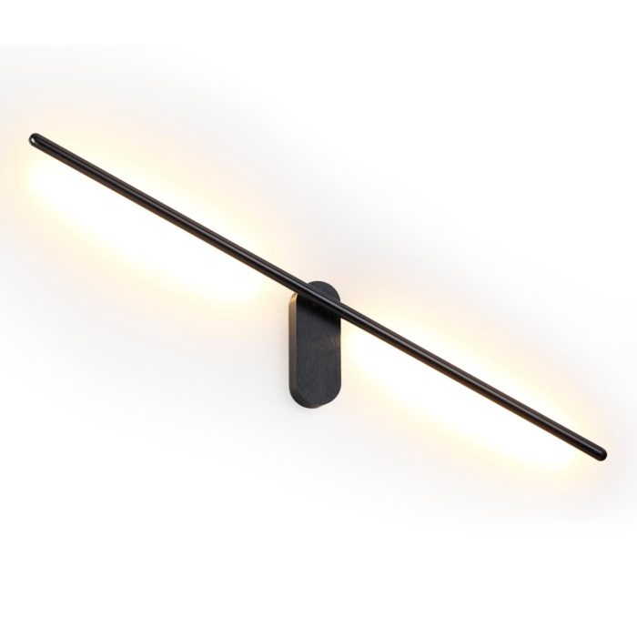 Бра ODEON LIGHT MILL, черный, LED, LED 12W, 3000K