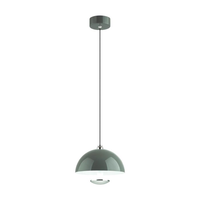 Подвесной светильник LUMION GLOBE, серый/белый, LED, LED 6W, 3000K