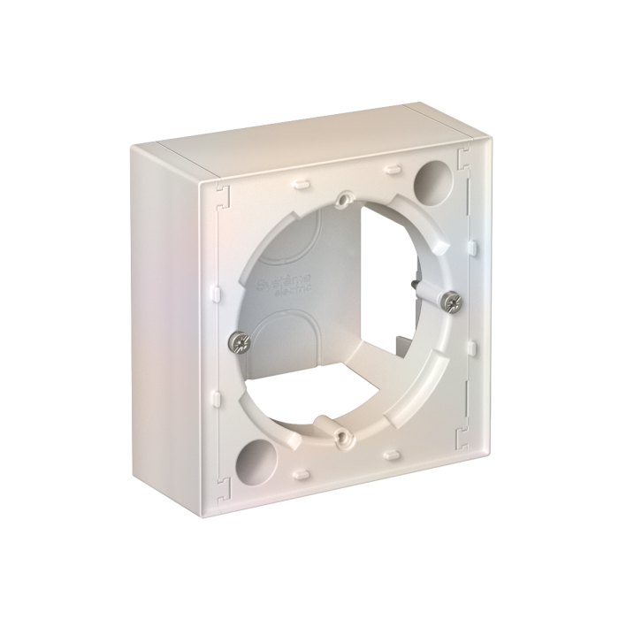 AtlasDesign коробка для наружного монтажа, жемчуг