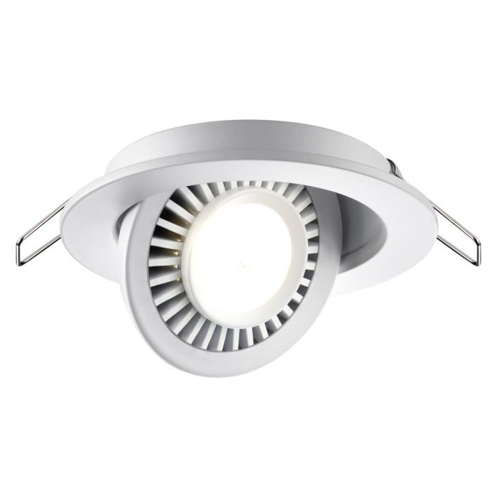 Встраиваемый светильник NOVOTECH GESSO, белый, LED, LED 9W, 4000K