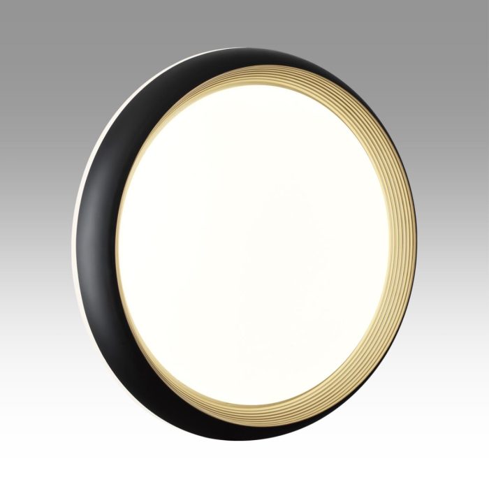Настенно-потолочный светильник SONEX TOFIQ BLACK, белый/черный, LED, LED 48W, 4000K