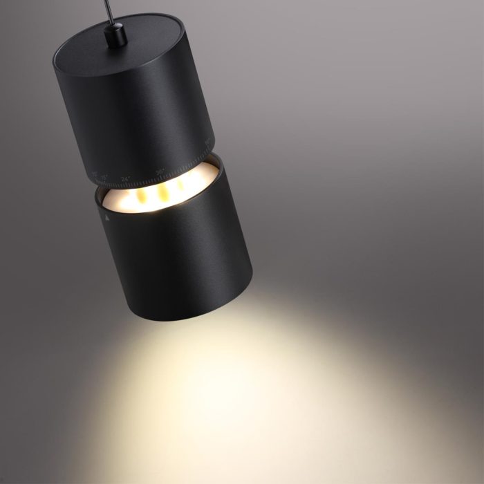 Подвесной светильник NOVOTECH ARISTO, черный, LED, LED 13W, 3000K