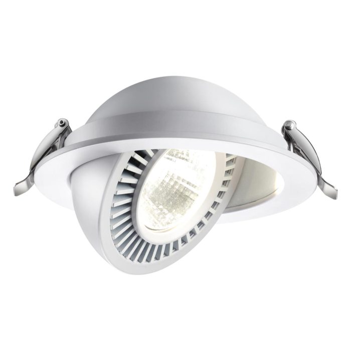 Встраиваемый светильник NOVOTECH GESSO, белый, LED, LED 18W, 4000K
