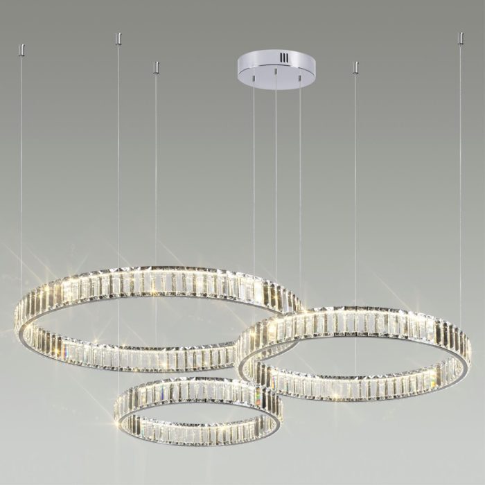 Потолочный светильник ODEON LIGHT Vekia, хром/прозрачный