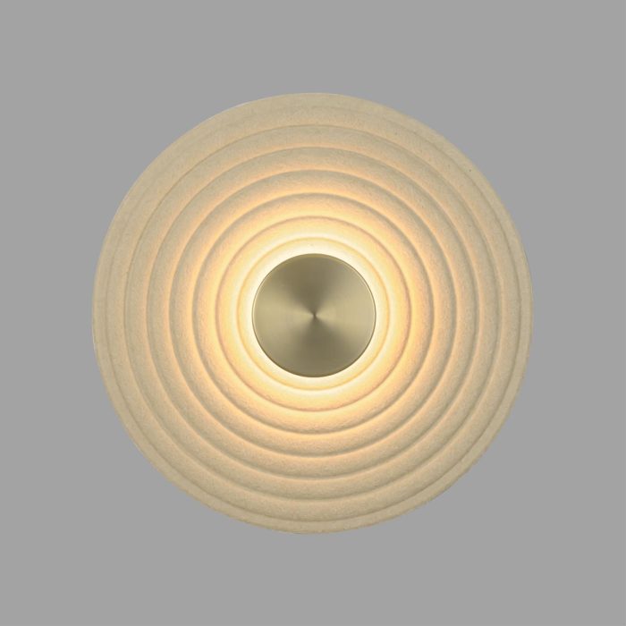 Бра ODEON LIGHT FELT, серый/бронзовый, LED, LED 8W, 3000K