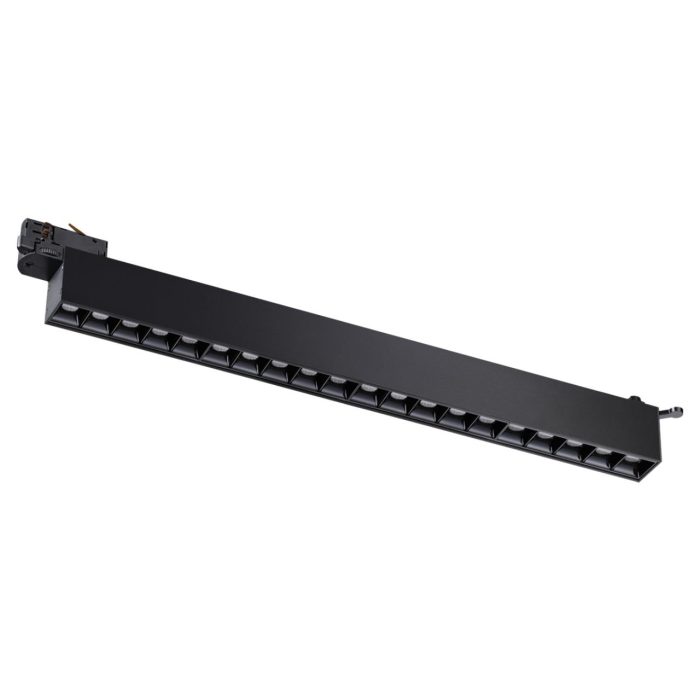 Трековый светильник NOVOTECH ITER, черный, LED, LED 30W, 4000K