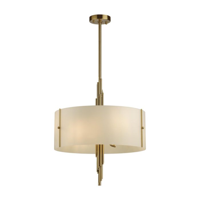 Люстра ODEON LIGHT EXCLUSIVE Margaret, античная бронза/белый матовый, E27, 240W