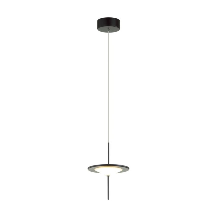 Подвесной светильник ODEON LIGHT Steka, черный/белый матовый, LED, LED 10W, 3000K