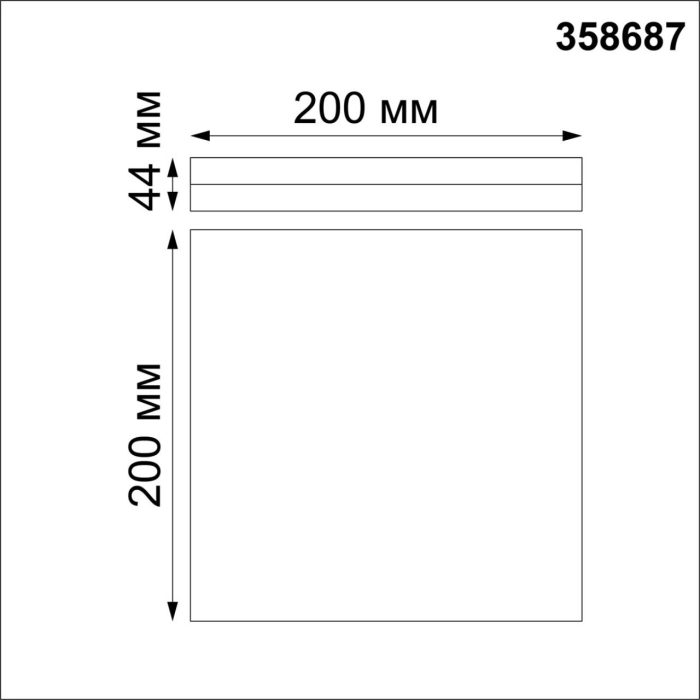 Настенно-потолочный светильник NOVOTECH PANDORA, белый, LED, LED 15W, 4000K