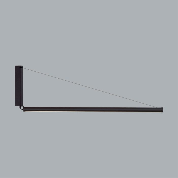 Бра ODEON LIGHT DELTA, черный, LED, LED 52W, 3000K