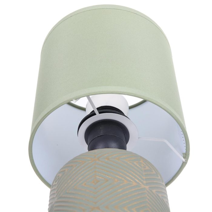 Настольная лампа LUMION NIANA, зеленый/цветной, E27, 60W