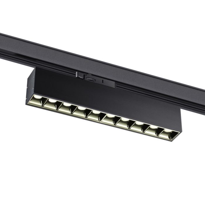 Трековый светильник NOVOTECH ITER, черный, LED, LED 16W, 4000K