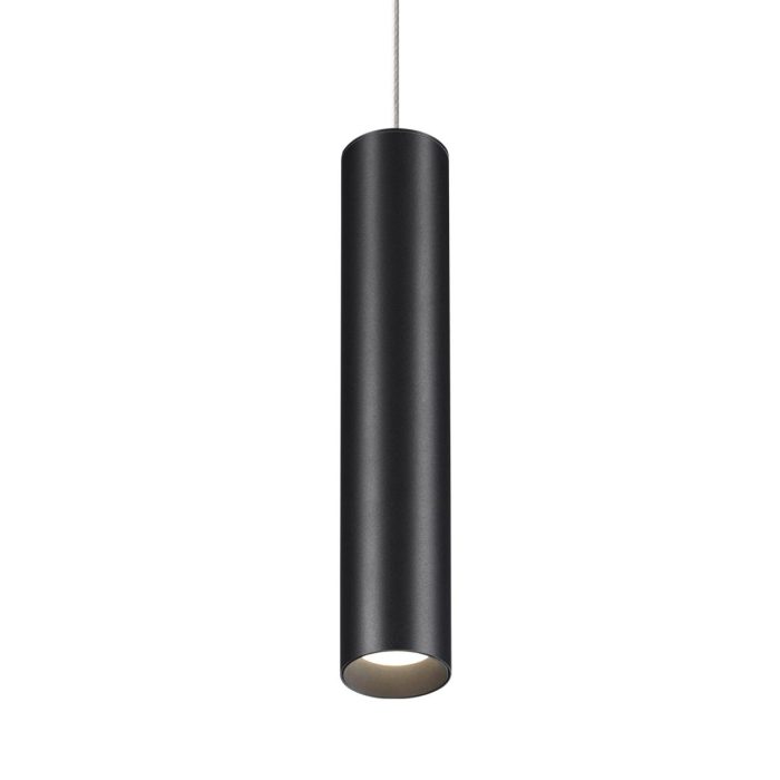 Трековый светильник NOVOTECH FLUM, черный, LED, LED 12W, 3000K