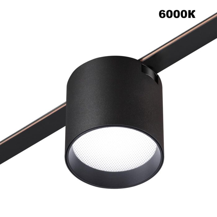 Трековый светильник NOVOTECH EASY, черный, LED, LED 24W, 3000K