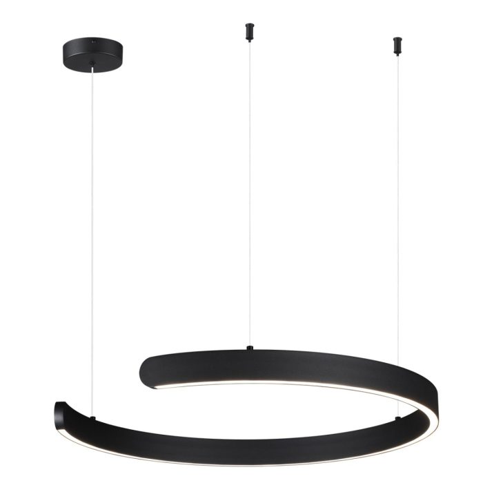Подвесной светильник LUMION INDIE, чёрный/черный, LED, LED 43W, 3000K