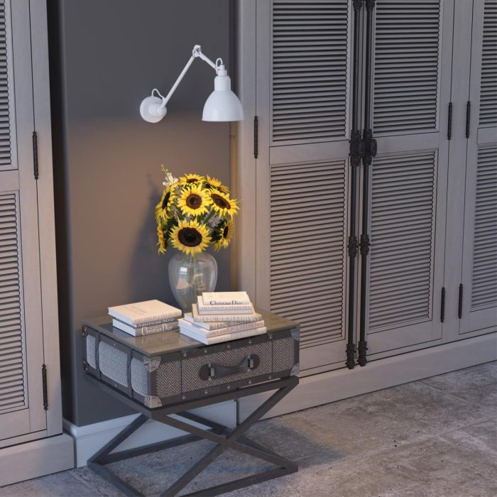 Бра ODEON LIGHT ARTA, белый, E14, 40W