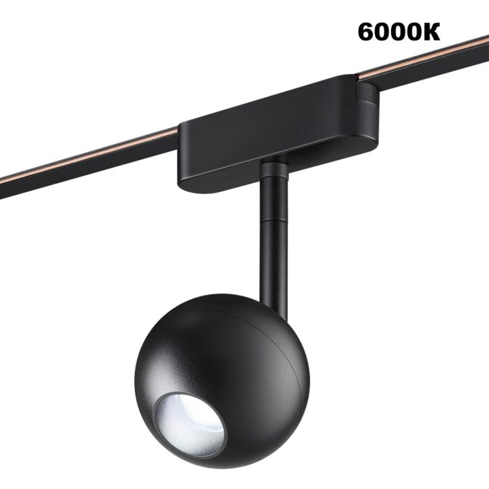 Трековый светильник NOVOTECH EASY, черный, LED, LED 24W, 3000K