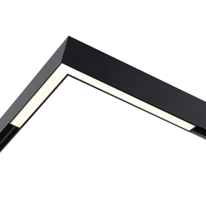 Трековый светильник NOVOTECH FLUM, черный, LED, LED 24W, 3000K